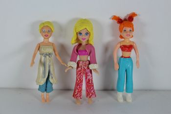 Polly Pocket Fashion Lot de 3 poupées