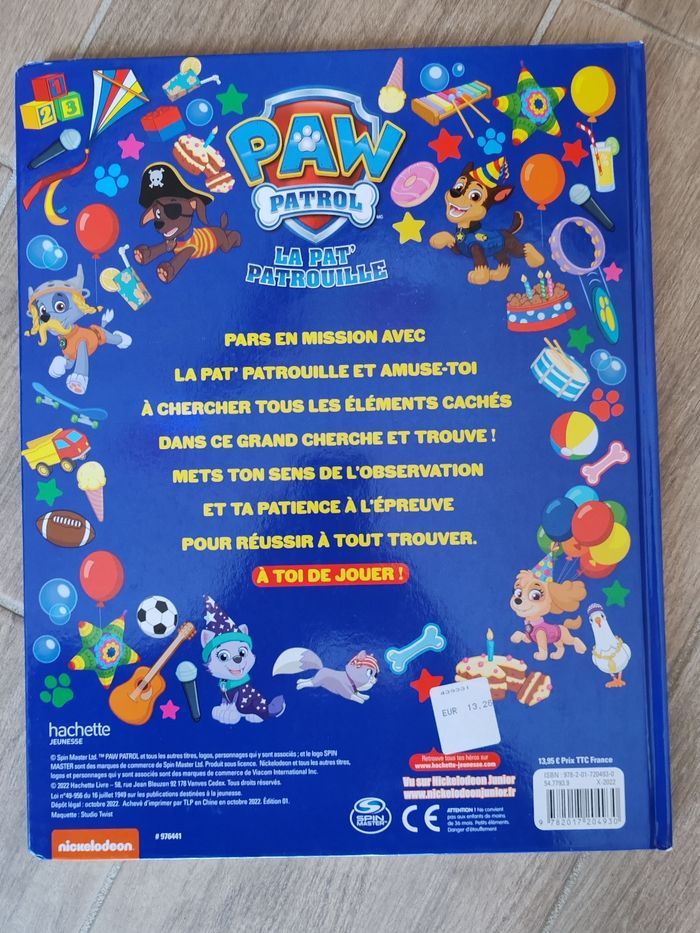 Le grand cherche et trouve pat patrouille - photo numéro 2