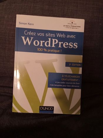 Créez vos sites web avec WordPress livre internet Simon kern 📓