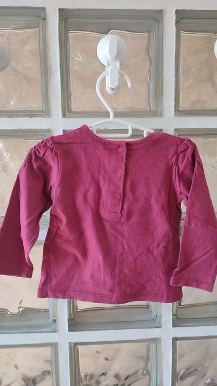 Tee-shirt manches longues Gémo 18 mois - photo numéro 4