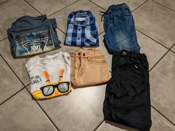 Lot vêtements garçon taille 7 ans