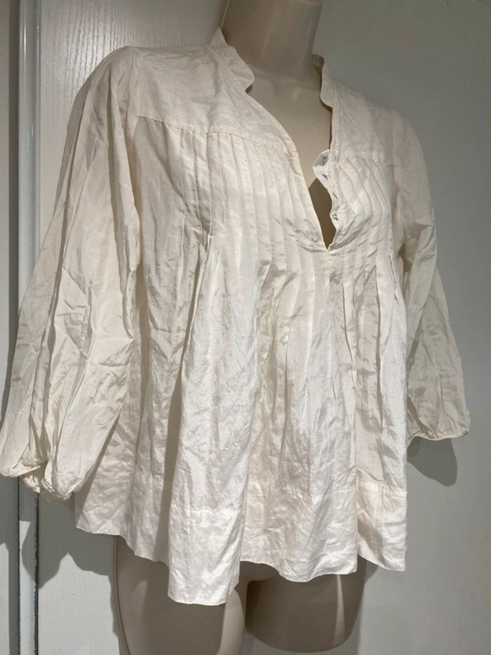 Blouse, Véro Moda, style Paloma, 37 %, soie 63 % coton - photo numéro 19