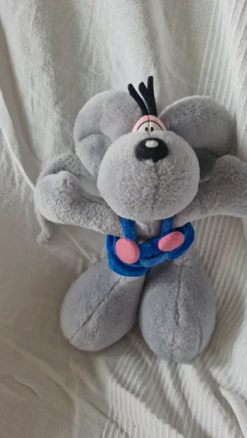 Diddl salopette bleue