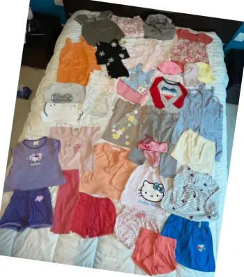 lot de vêtements bébé fille été 24 mois