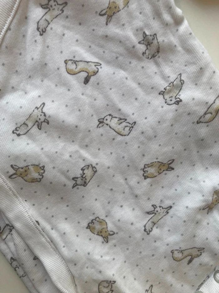 Lot naissance : bonnet + chaussons + body manches longues - photo numéro 6