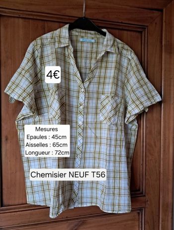 Chemisier NEUF pour femme taille 56