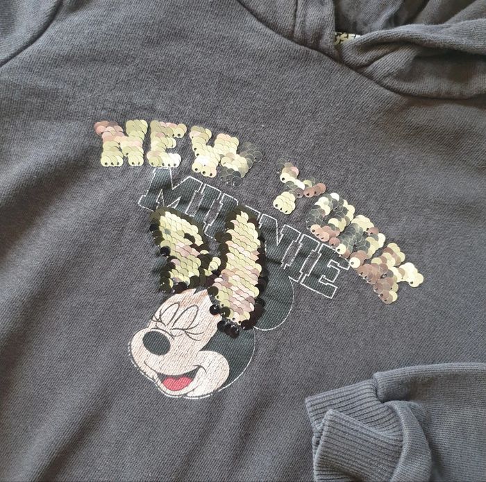 🩷 Sweat a capuche Disney Minnie 5 ans #emyfleury_5ansfille - photo numéro 3