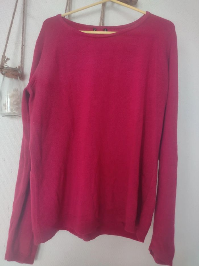 Pull fushia femme taille 42-44 xl Kiabi