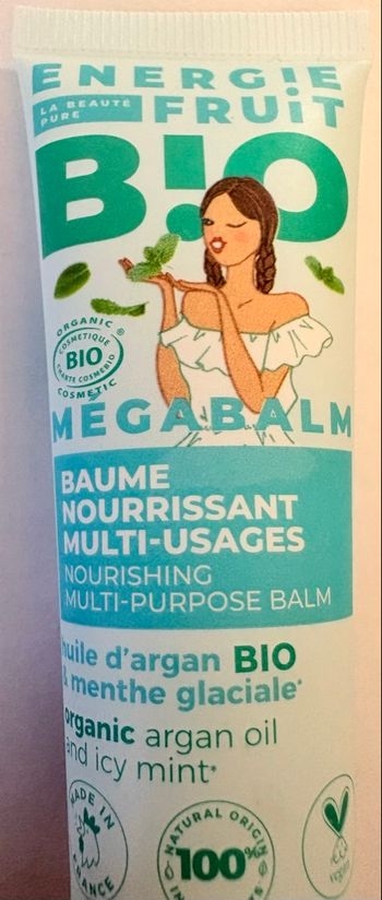Lot de 3 Mégabaumes BIO - Energie Fruit (Argan & Menthe)