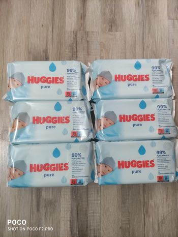 Lingettes huggies