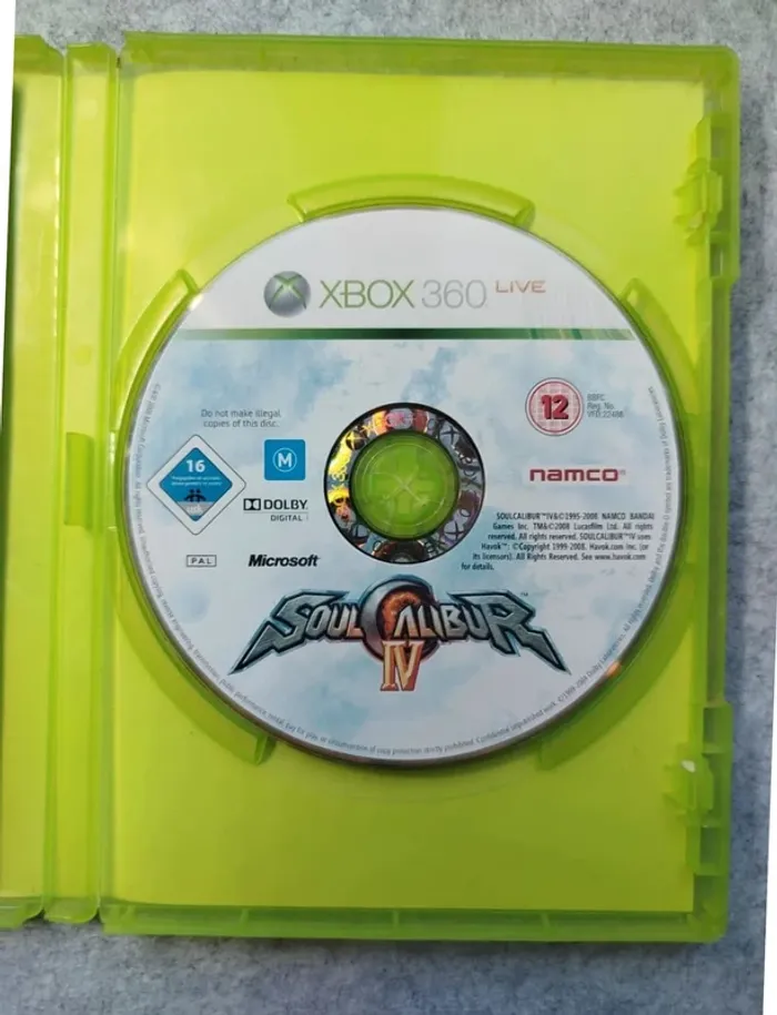 Jeu SoulCalibur IV avec boite et notice Xbox 360 - photo numéro 3