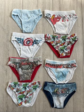 Lot de slips Marvel