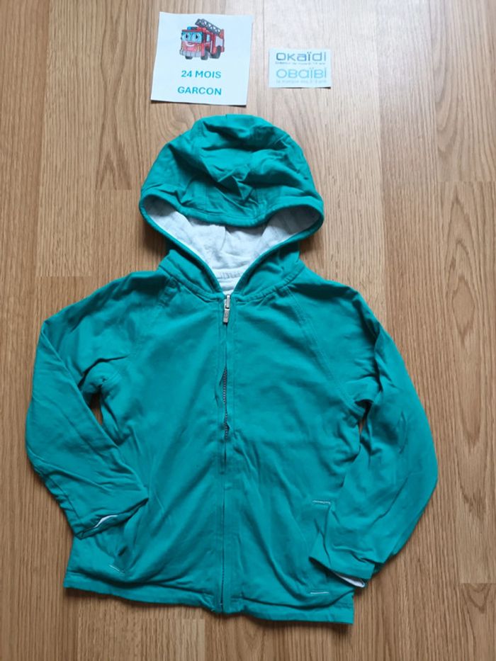 Gilet reversible 24 mois obaibi