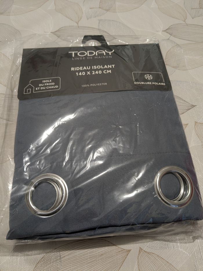 Beau rideau Today, opaque, isolant du froid et du chaud. Taille 140/240 - photo numéro 2