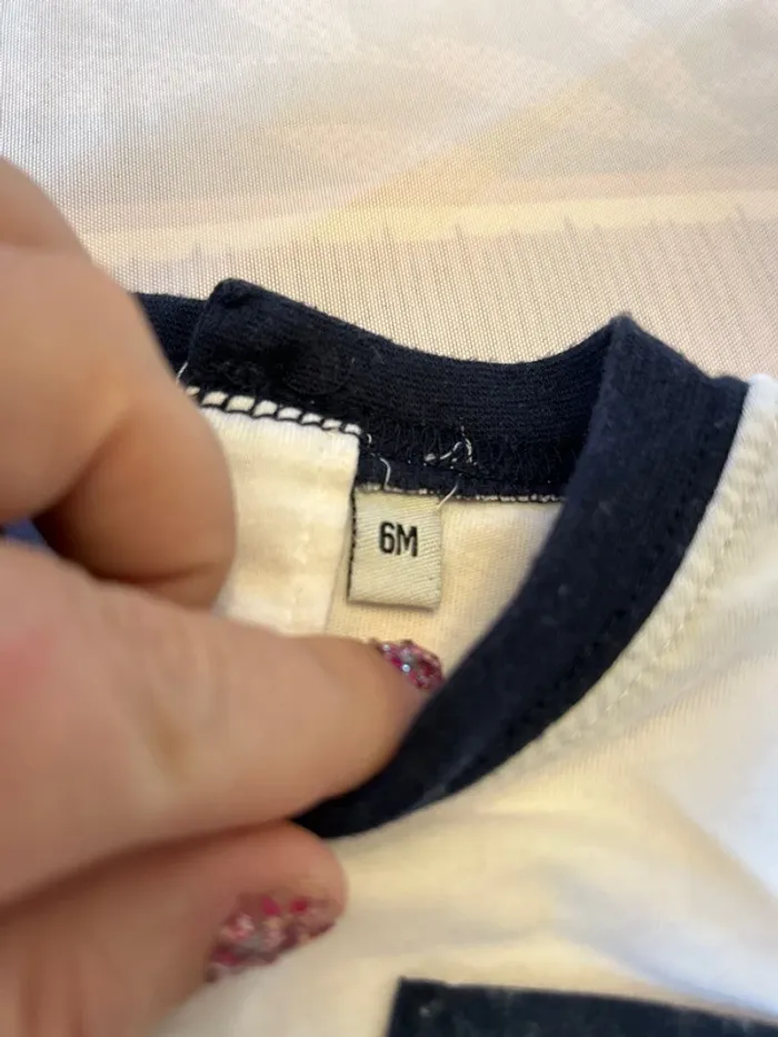 Ensemble teeshirt + short bébé garçon - 6 mois - photo numéro 7