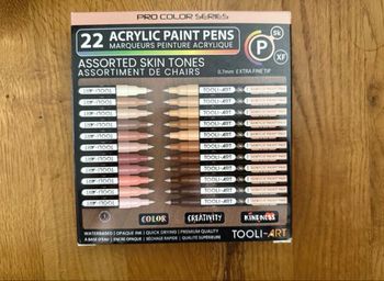 Boite Feutres Tooli Art Skin Tones xf