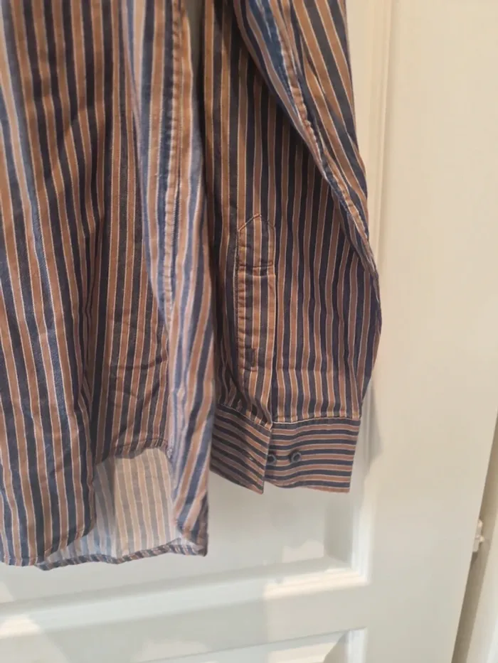 Tres belle chemise vintage année 90 taille m made in France bye chatel - photo numéro 6