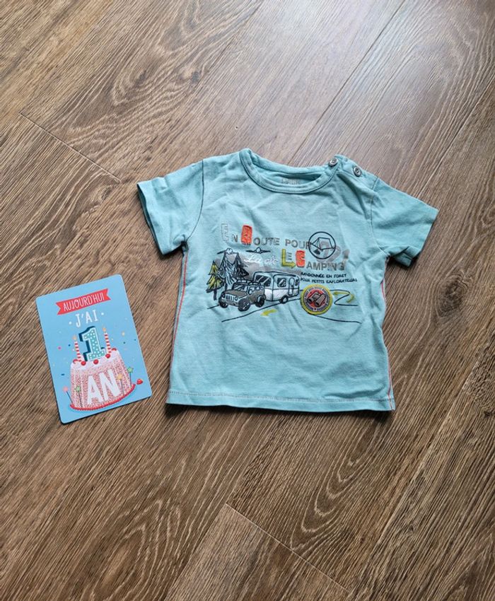 Tee-shirt 12 mois la compagnie des petits neuf