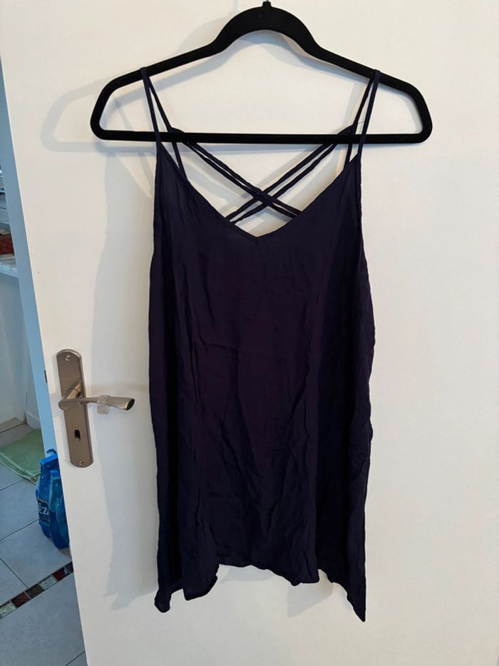 Robe bleu foncé L