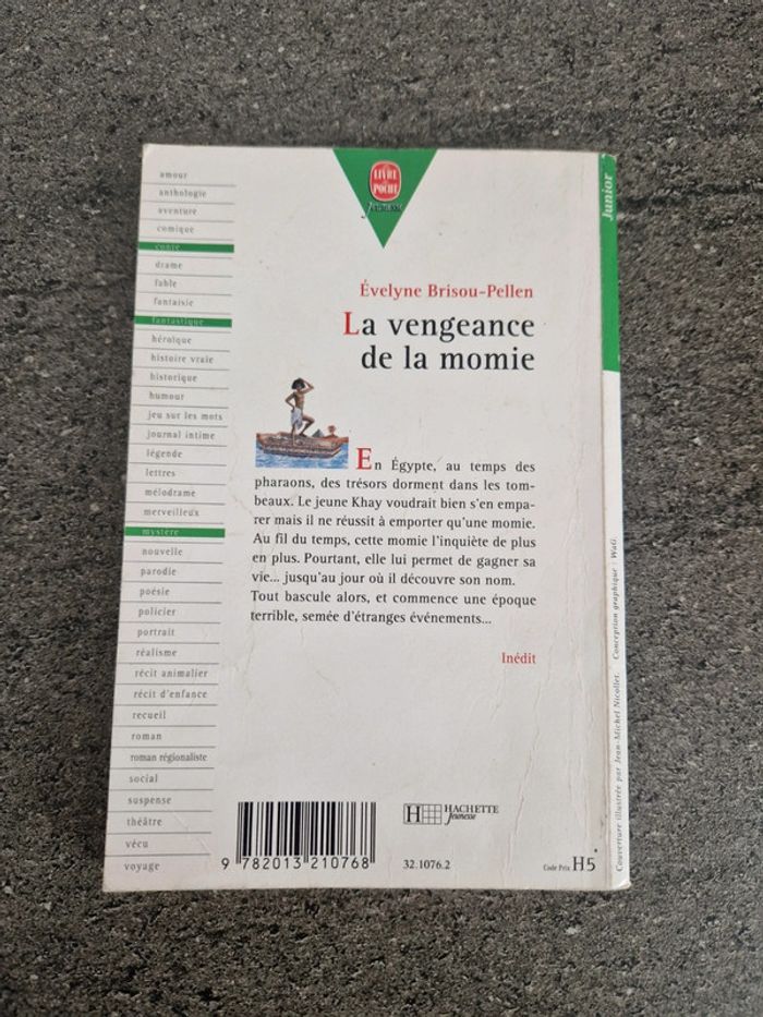La Vengeance de la Momie - Évelyne Brisou-Pellen - photo numéro 2