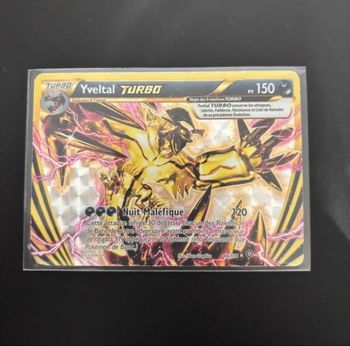 Carte Pokémon Yveltal turbo