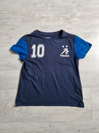 Tee-shirt football équipe de France 9-10 ans Kloane