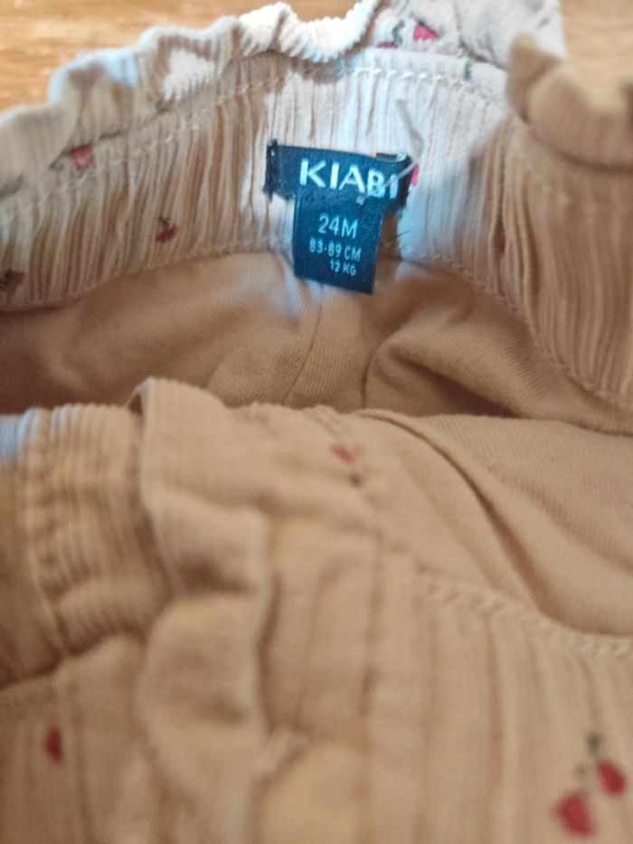 pantalons velours fille - taille 24 mois - photo numéro 3