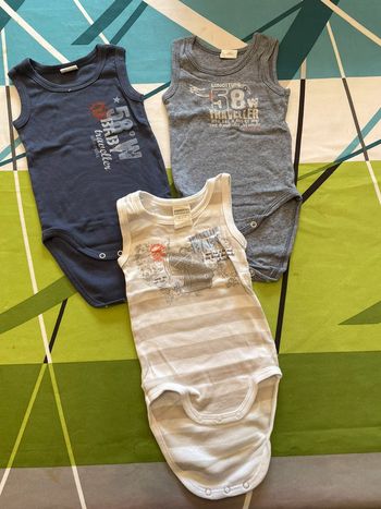 Lot Bodies sans manches