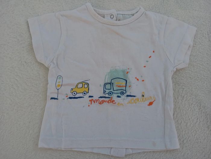 Lot de 4 tee shirts 3 mois. - photo numéro 7
