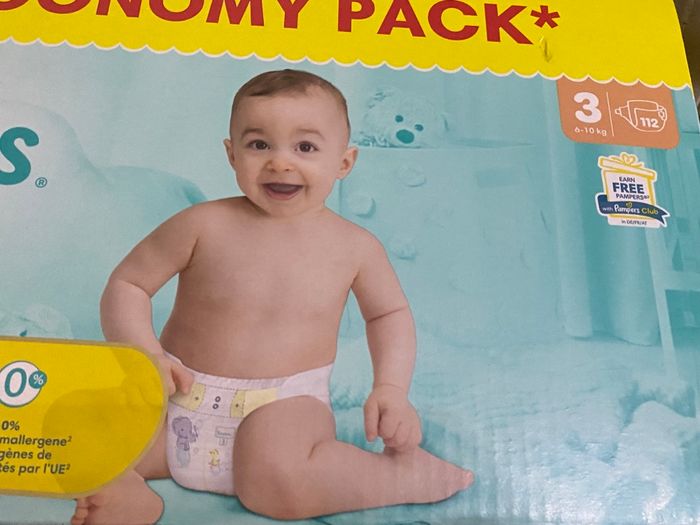 Couches Pampers taille 3 premuim maxi pack - photo numéro 3