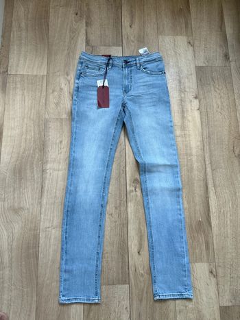 Jeans Teddy Smith bleu clair flash jr skinny 16ans