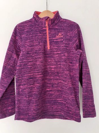 Pull fille Quechua mauve 8 ans Décathlon