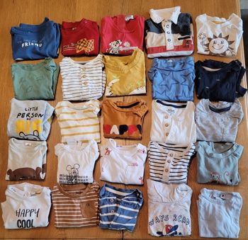 Lot 25 t-shirts 3 mois