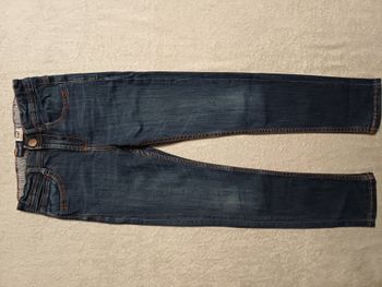 Jean bleu Okaïdi skinny 8 ans (réf perso V122)(familleac72)