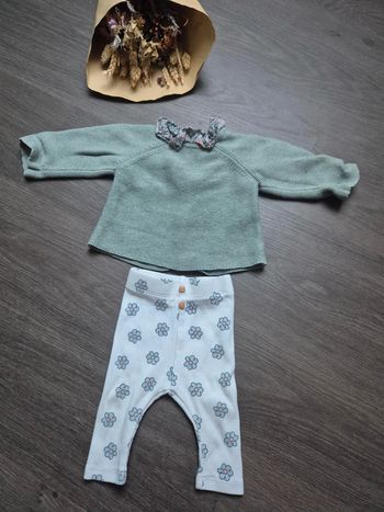 Magnifique ensemble bébé fille 3 mois