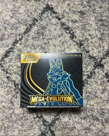 ETB ME1 Lucario sans défaut de scellage 