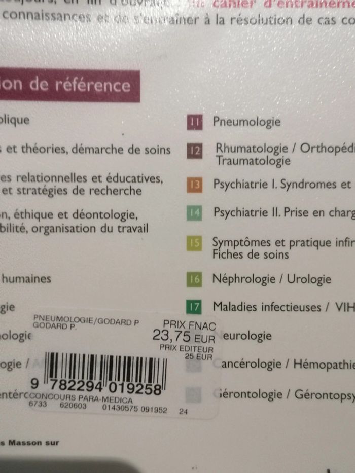Lot 4 livres concours infirmière 📚 - photo numéro 6