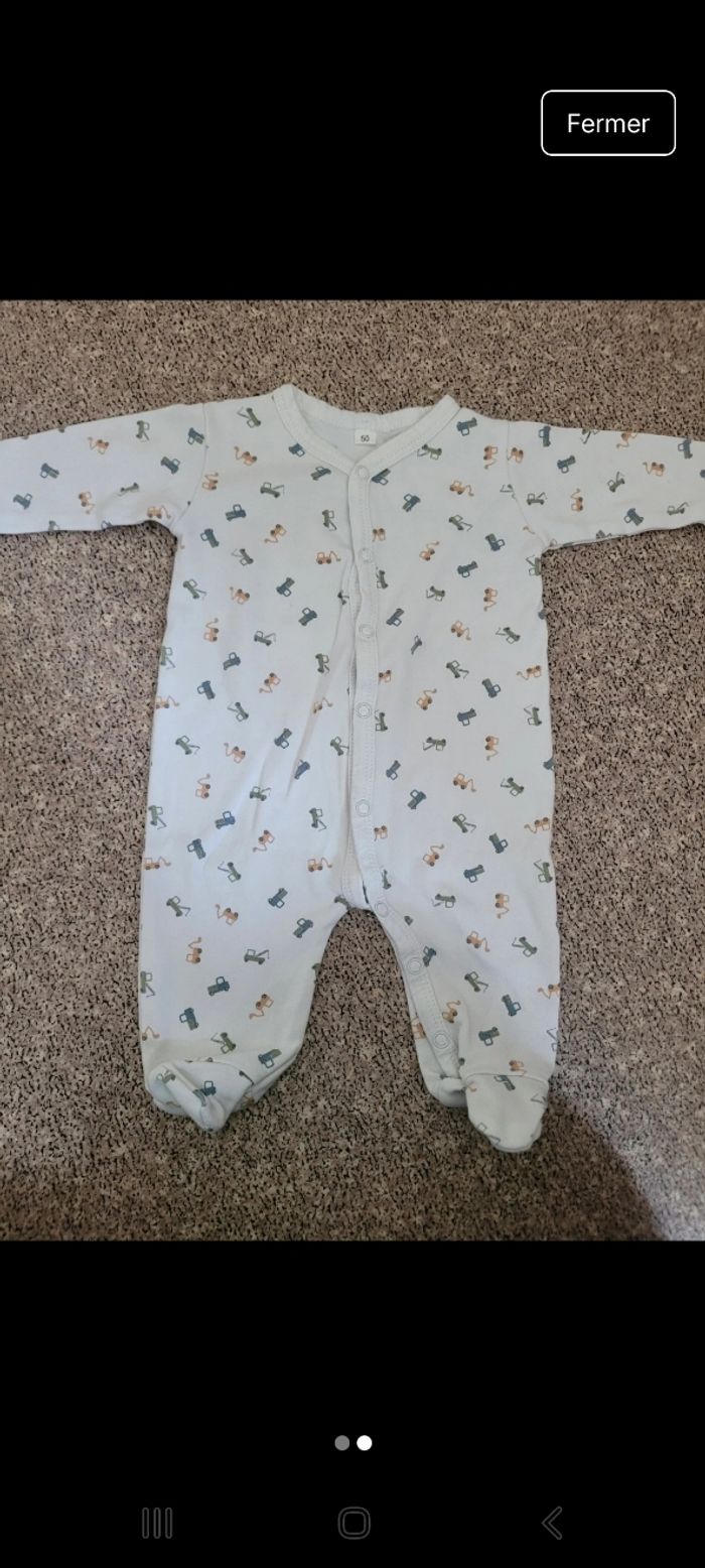 Pijamas 1mois - photo numéro 2