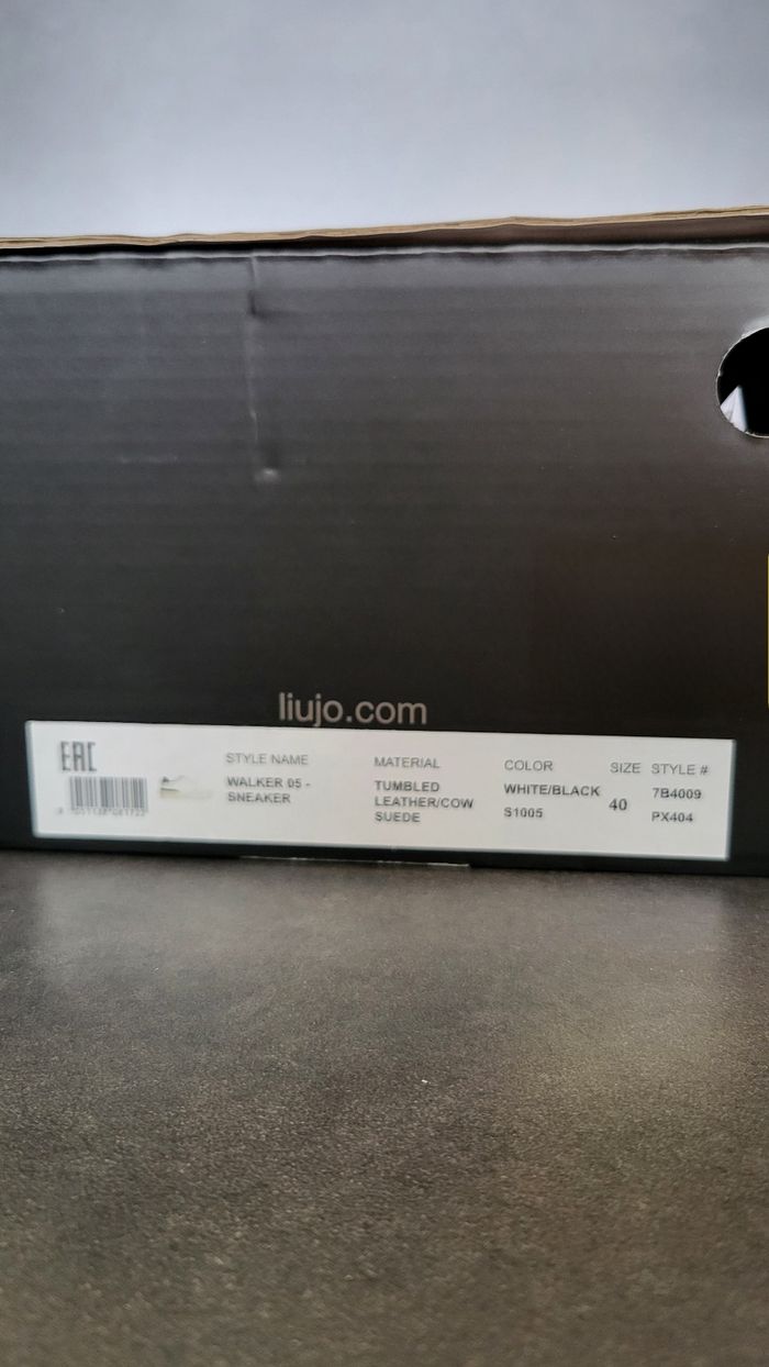 Liu Jo Walker 05 Sneakers White Black - Unisex - Size : 40  🌈🌈 - photo numéro 10