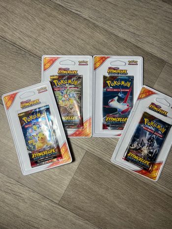 Art set blister Pokémon booster étincelles déferlantes ev8 scellé 