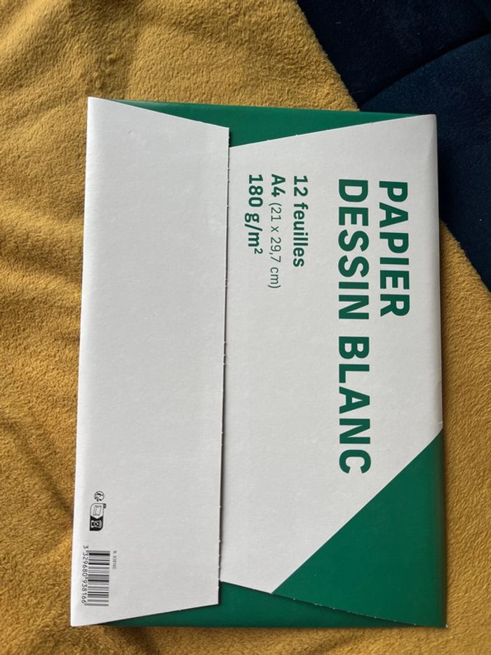 Papier dessin blanc - photo numéro 2