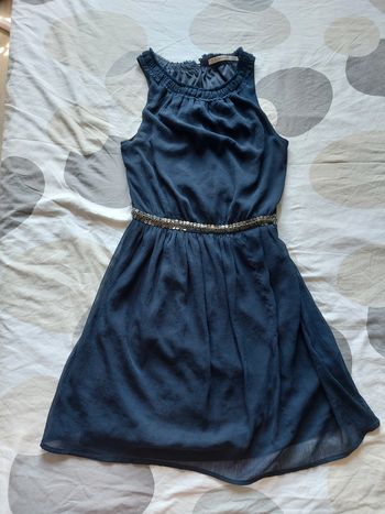 Robe zara bleu marine taille M