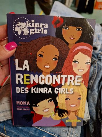Livre enfant kinra girls 1 la rencontre des kinra girls