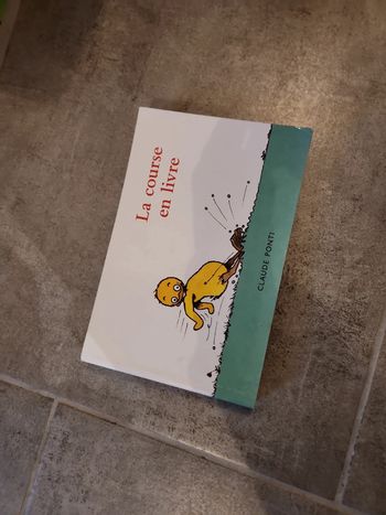 Livre enfant : La course en livre