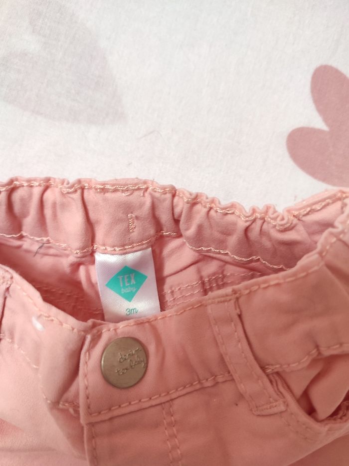 Ensemble bébé fille - 3 mois - Très bon état - Kiabi/Tex baby - photo numéro 6