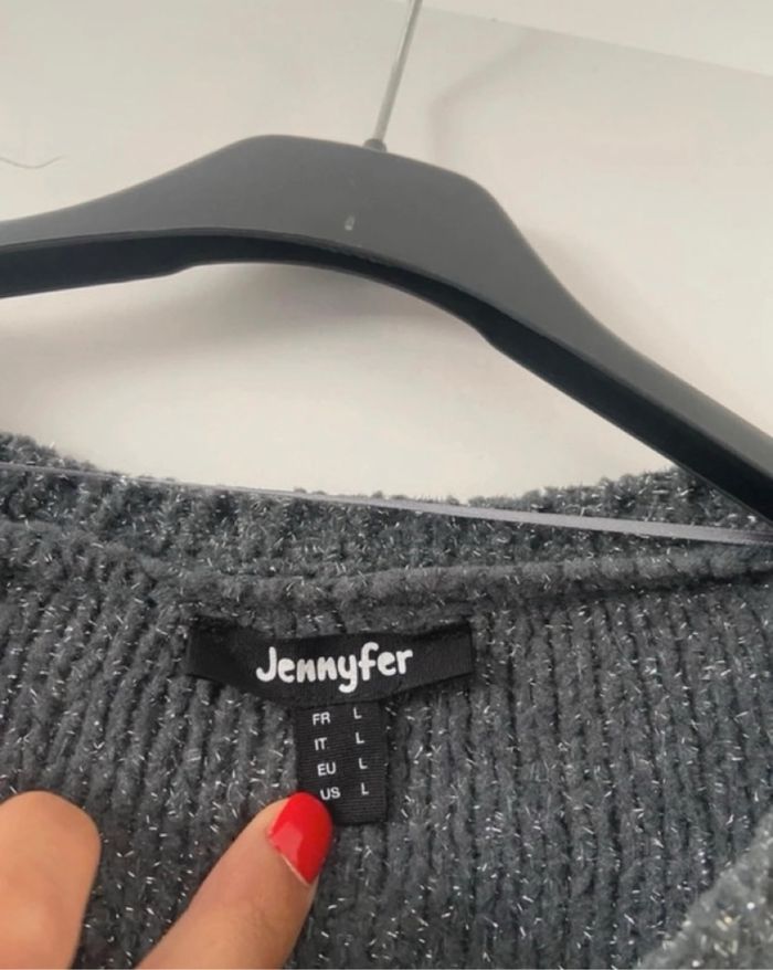 Pull gris taille L - photo numéro 3