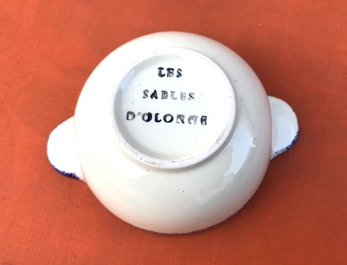 Bol à oreilles Faïence Les Sables d' Olonne Prénom : Gabrielle - photo numéro 2