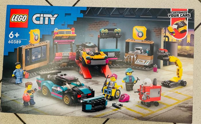 Lego 60389 City Le Garage De Customisation