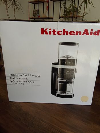 Moulin à café KitchenAid neuf noir