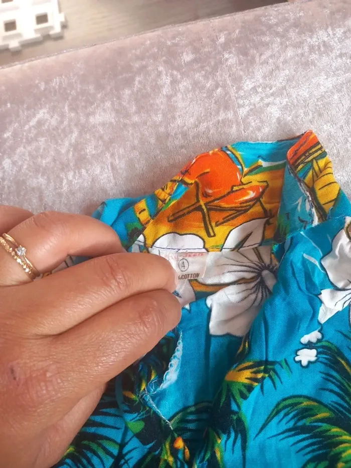 Tenue mauricien taille 4ans - photo numéro 3